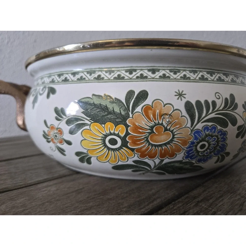 Vintage ASTA Enamelware 10